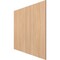 Ekena Millwork 23 3/4W x 23 3/4H x 1/4T Wood Hobby Board, Hickory HBW24X24X250AHI - alternate 2